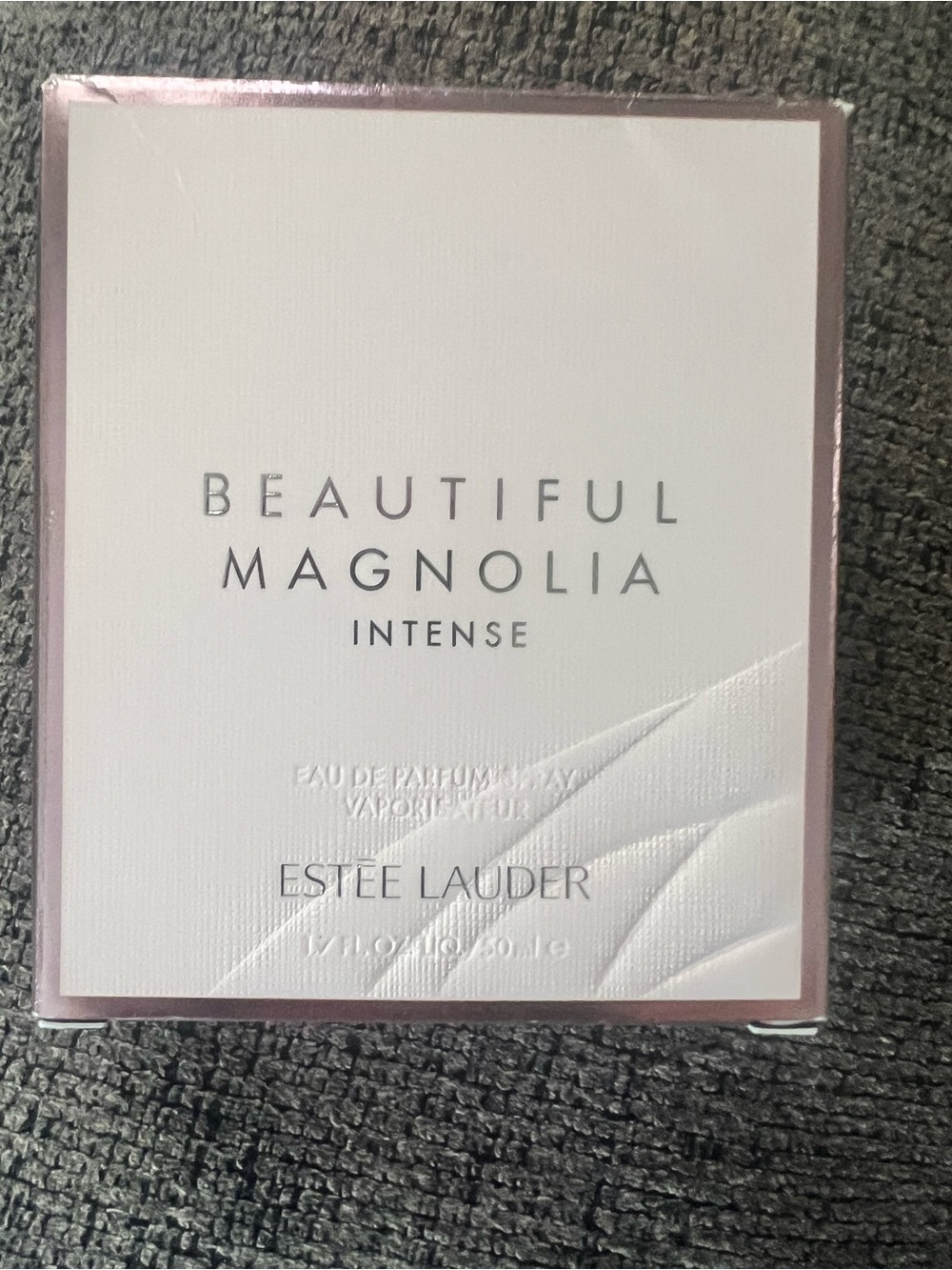 Estee Lauder Beautiful Magnolia Intense - Pale Pink & White Packaging